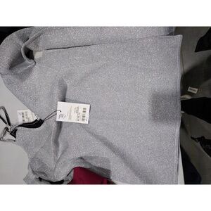 JW Anderson Cotout detail Assymetric Top - Silver